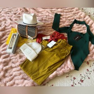 Bundle Valentine’s Day is cute bag pants body hat etc